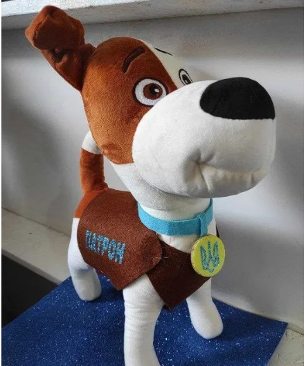 Из пса Патрона сделали бренд: в сети продают его миску за 15 тысяч гривен